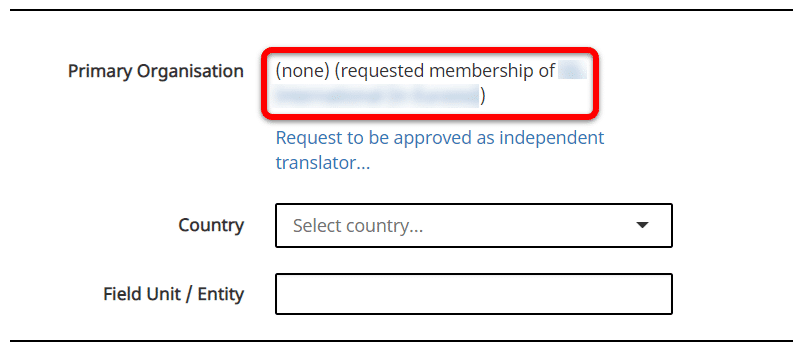 Mmembership requested