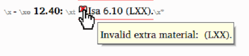 Invalid extra material1
